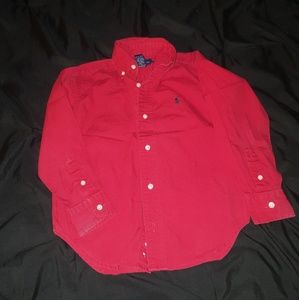 Toddler Red Polo by Ralph Lauren
